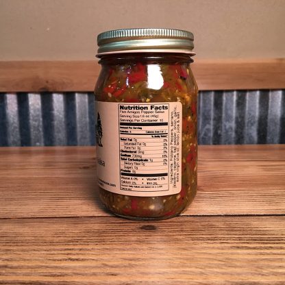 Five Amigos Fire Roasted Pepper Salsa label