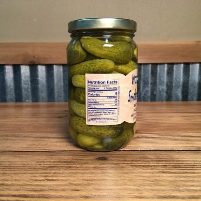 Baby Dill Pickles label