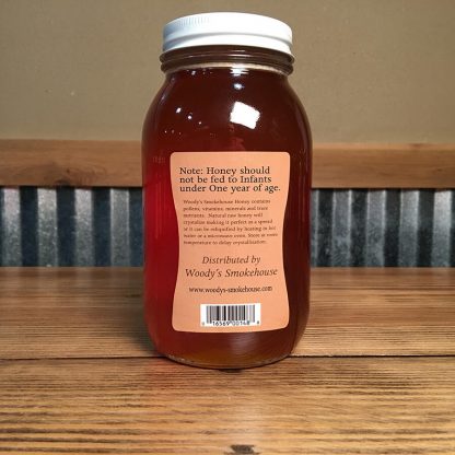 Pure Raw Honey 48oz label